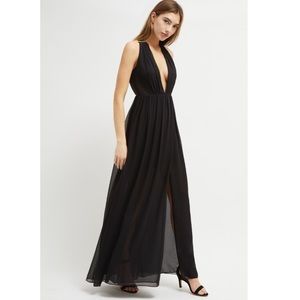 French Connection Aster Drape Halter Neck Dress